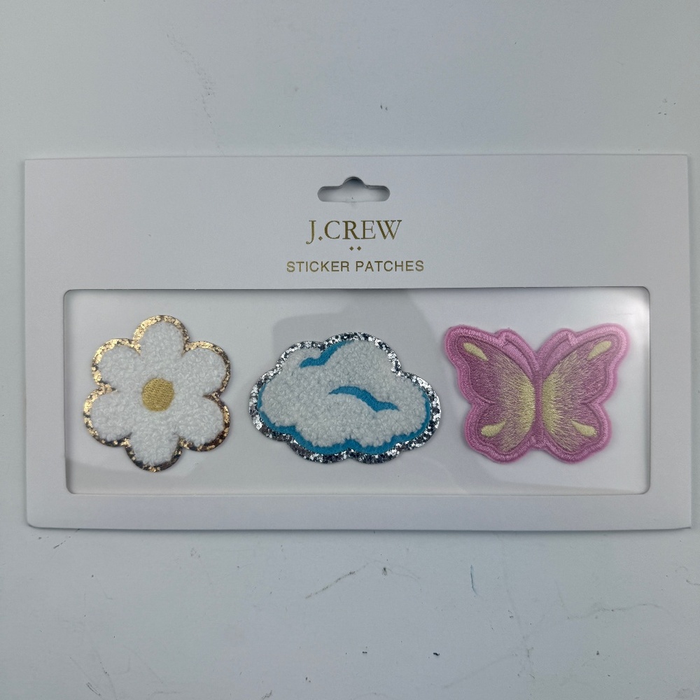 J Crew Sticker patches NEW